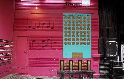 Mathew Street: Liverpool Wall of Fame - Liverpool