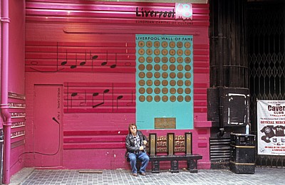 Mathew Street:  Liverpool Wall of Fame - Liverpool