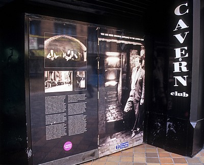 Mathew Street: The Cavern Club - Eingang - Liverpool