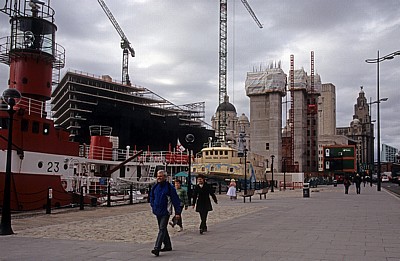 Mann Island: Baustelle - Liverpool