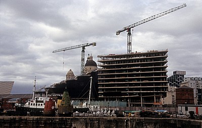 Mann Island: Baustelle - Liverpool