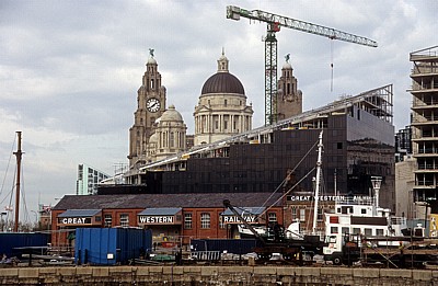 Mann Island: Baustelle - Liverpool