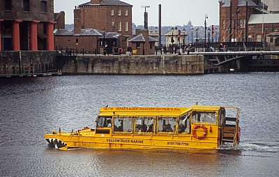 Albert Dock: Yellow Duck Marine - Liverpool