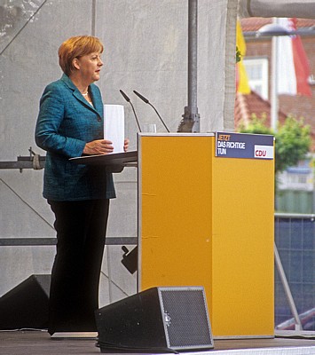 Bundeskanzlerin Angela Merkel - Bremerhaven