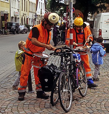 Hasestraße: Straßenkünstler Go! - Osnabrück