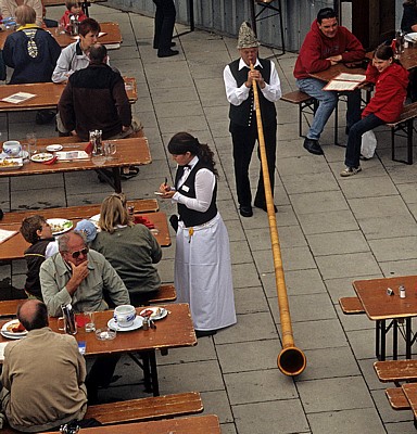 Gipfel: Biergarten - Zugspitze