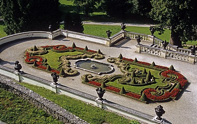 Park Linderhof: Terrassengärten - Ettal