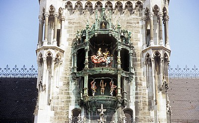Neues Rathaus: Glockenspiel - München