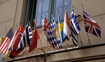 Kleine Flaggen - München