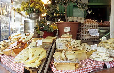 Viktualienmarkt: Käsestand - München