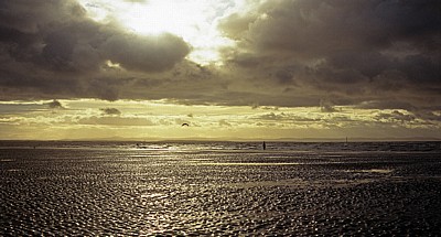 Kunstinstallation: Another Place (Antony Gormley) - Crosby