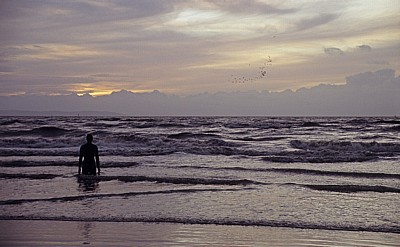 Kunstinstallation: Another Place (Antony Gormley) - Crosby
