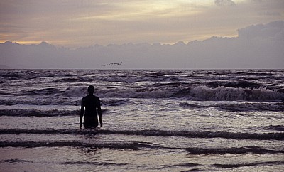 Kunstinstallation: Another Place (Antony Gormley) - Crosby