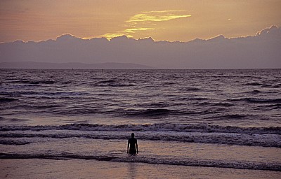 Kunstinstallation: Another Place (Antony Gormley) - Crosby