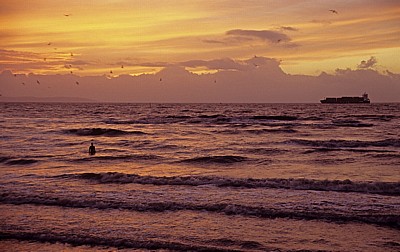 Kunstinstallation: Another Place (Antony Gormley) - Crosby