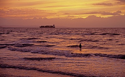 Kunstinstallation: Another Place (Antony Gormley) - Crosby