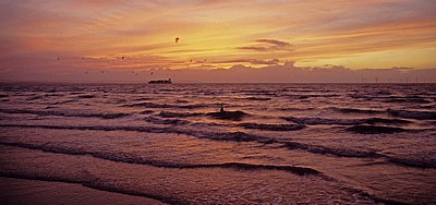 Kunstinstallation: Another Place (Antony Gormley) - Crosby