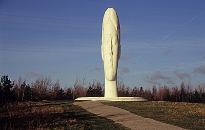 Sutton Manor Colliery: Kunstinstallation - Dream (Jaume Plensa) - Sutton