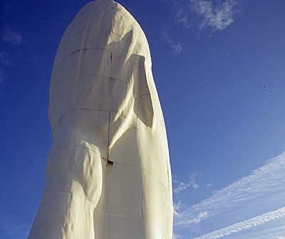 Sutton Manor Colliery: Kunstinstallation - Dream (Jaume Plensa) - Sutton
