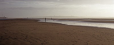 Kunstinstallation: Another Place (Antony Gormley) - Crosby
