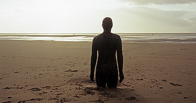 Kunstinstallation: Another Place (Antony Gormley) - Crosby
