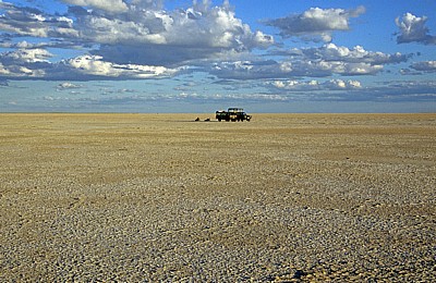 Ntwetwe Pan (Salzpfanne): Geländewagen - Makgadikgadi-Pfannen