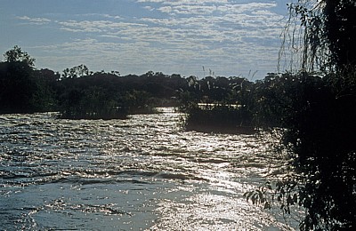 Popa Game Park: Popa Falls (Popafälle) - Stromschnellen - Kavango