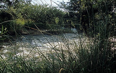 Popa Game Park: Popa Falls (Popafälle) - Stromschnellen - Kavango