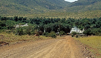 Epupafälle am Ende der D3700 - Kunene
