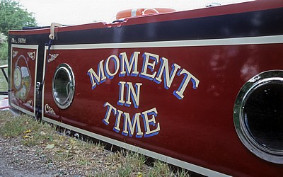Narrowboat: Seitenbemalung (Moment in Time) - Crick