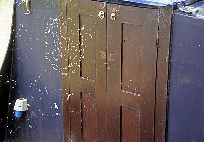 Narrowboat: Eingangstür - Crick