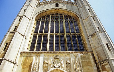 King's College Chapel: Westfassade - Cambridge