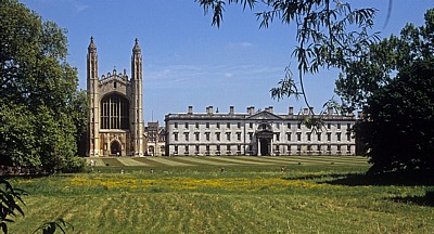 King's College: King's College Chapel und Gibbs Building - Cambridge
