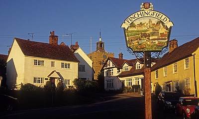 Ortsschild Finchingfield - Finchingfield