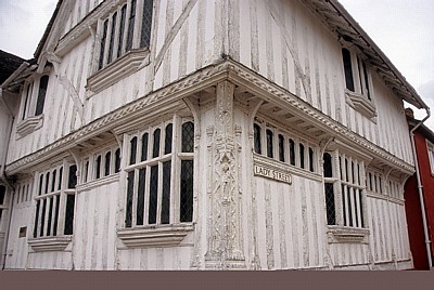 Guildhall of the wool guild of Corpus Christi: Detail - Lavenham