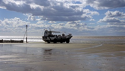 Hunstanton Beach (Strand): The Wash Monster - Hunstanton