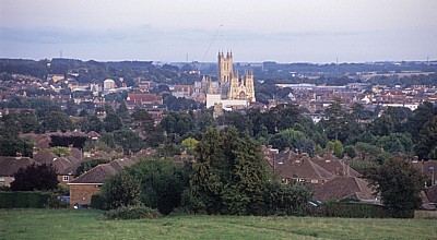 Blick auf Canterbury - Canterbury