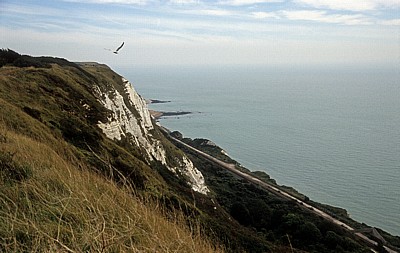 Blick auf den Ärmelkanal - Capel-le-Ferne