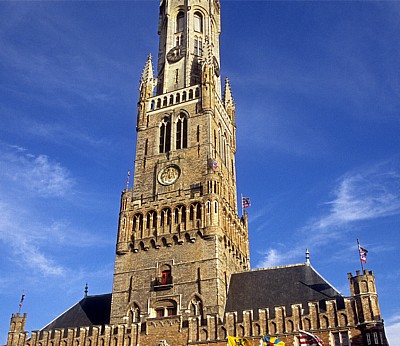 Belfried: Detail - Brügge