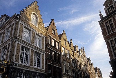 Steenstraat: Giebelhäuser - Brügge