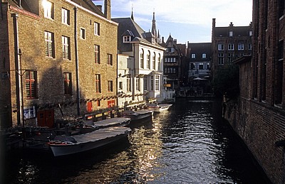 Blick auf den Rozenhoedkaai - Brügge