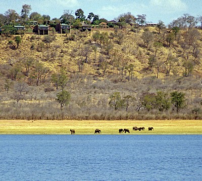 Fähre Kariba - Mlibizi: Bumi Hills Safari Lodge - Lake Kariba