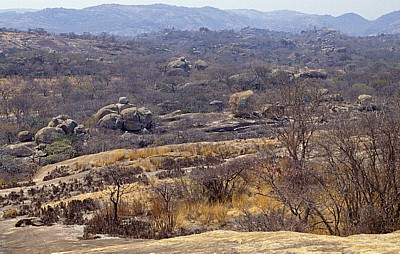 Blick vom View of the World - Matopos National Park