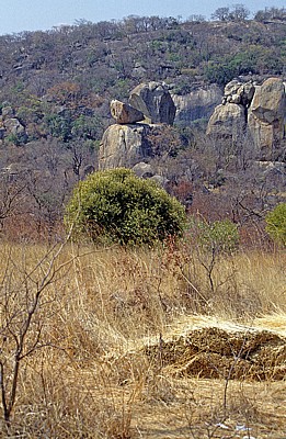 Felsformation: Balancierender Felsen - Matopos National Park