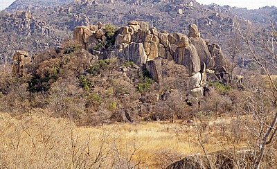 Whovi Wild Area: Felsformation - Castle Kopje - Matopos National Park