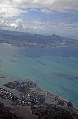 Flug Mauritius - Harare: Blick auf den Indischen Ozean - Mauritius
