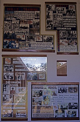 Chishawasha: Silveira House - Informationstafel Ausbildung - Harare
