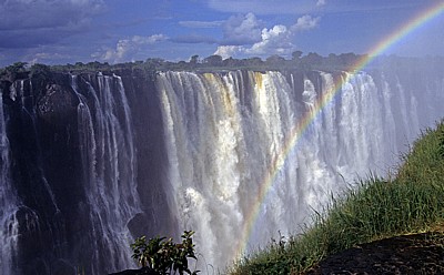 Eastern Cataract mitt Regenbogen - Victoriafälle (Zambia)
