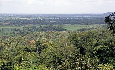 Blick von den Sanja Falls in das Hinterland - Udzungwa Mountains National Park