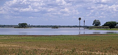 See in der Landschaft - Selous Wildreservat